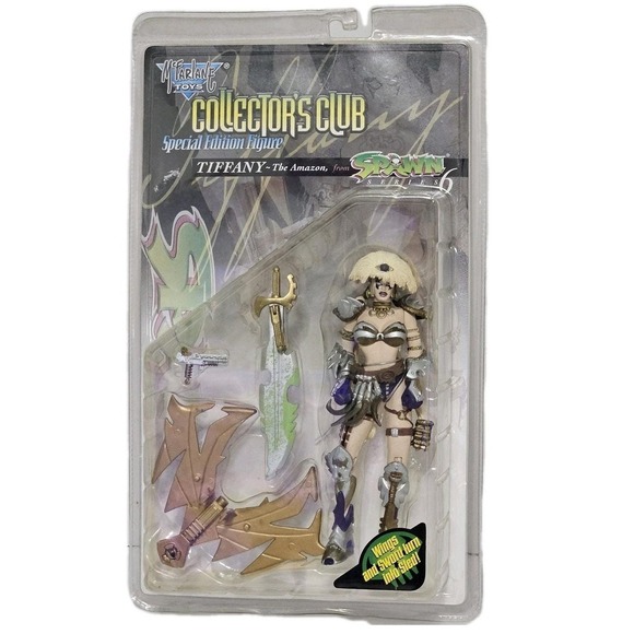 McFarlane Toys Other - 1996 McFarlane Toys Collectors Club Tiffany The Amazon 6.5"‎ Figure Spawn